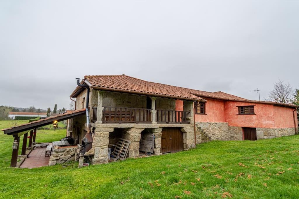 Casa De Campo Con Piscina, Entera O Por Habitaciones Amoeiro エクステリア 写真