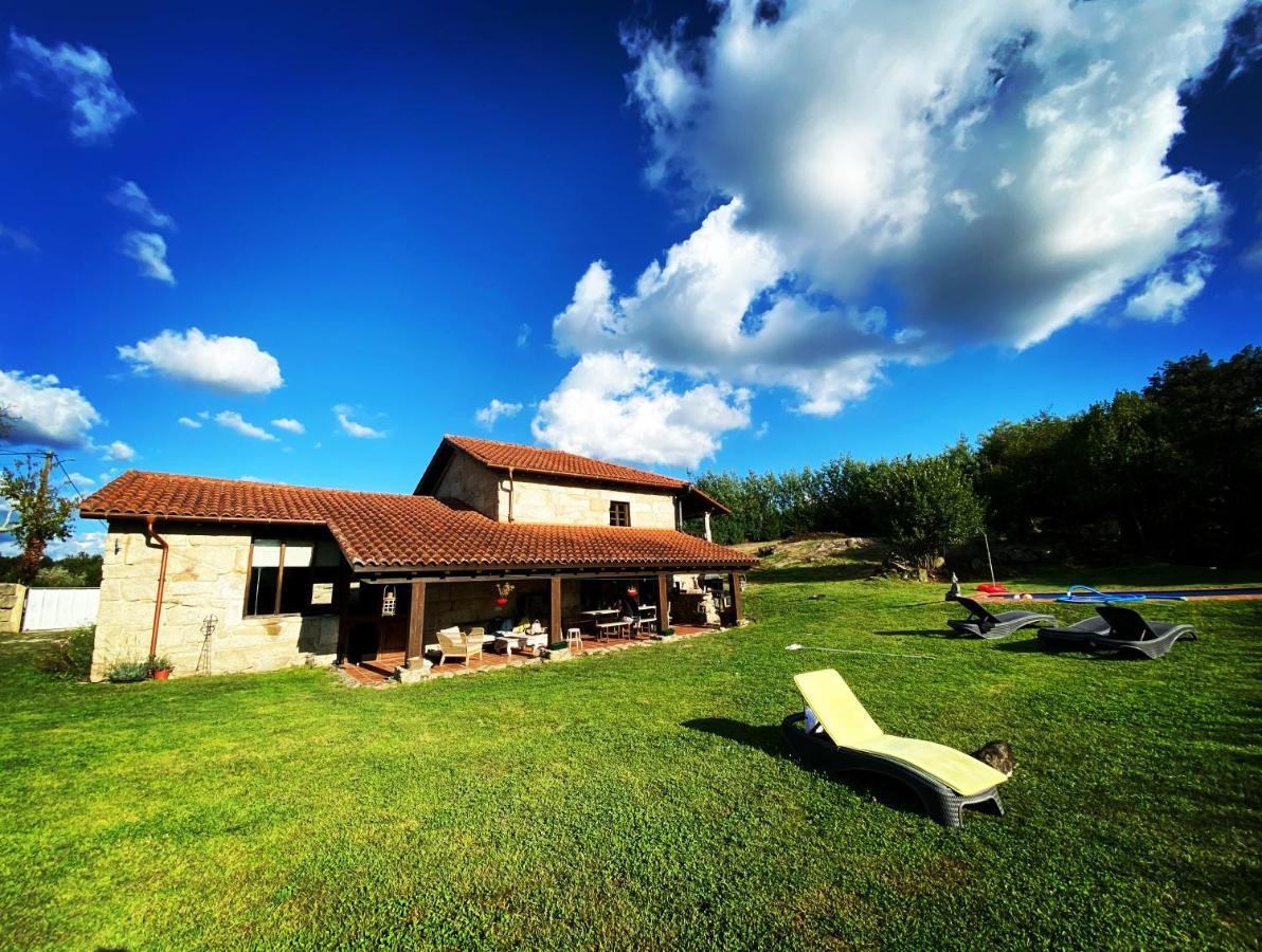 Casa De Campo Con Piscina, Entera O Por Habitaciones Amoeiro エクステリア 写真