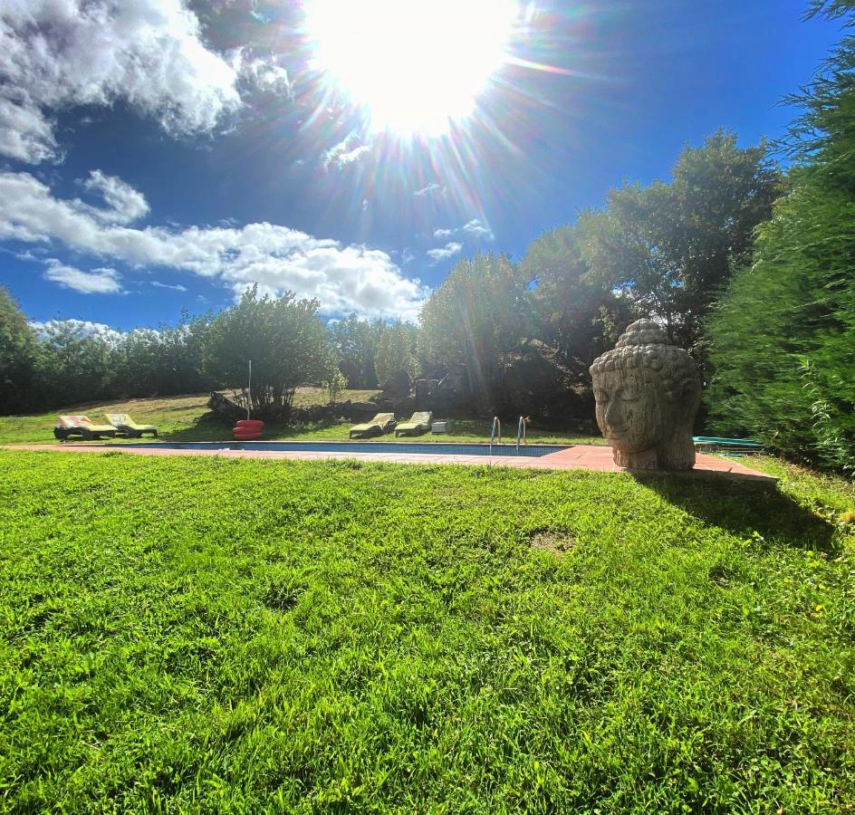 Casa De Campo Con Piscina, Entera O Por Habitaciones Amoeiro エクステリア 写真